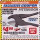 Harbor Freight ITC Coupon FINGER RELEASE RATCHETING PVC CUTTER Lot No. 62588 Expired: 5/31/17 - $4.99