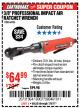 Harbor Freight Coupon 3/8" PROFESSIONAL IMPACT AIR RATCHET WRENCH Lot No. 68426 Expired: 7/9/17 - $64.99
