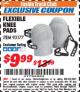 Harbor Freight ITC Coupon FLEXIBLE KNEE PADS Lot No. 93177 Expired: 10/31/17 - $9.99