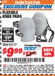 Harbor Freight ITC Coupon FLEXIBLE KNEE PADS Lot No. 93177 Expired: 12/31/17 - $9.99