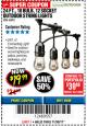 Harbor Freight Coupon 24 FT., 18 BULB, 12 SOCKET OUTDOOR STRING LIGHTS Lot No. 64486/63843/64739 Expired: 11/30/17 - $19.99