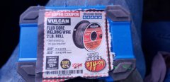 Harbor Freight Coupon FLUX CORE WELDING WIRE Lot No. 63496/63499 Expired: 2/28/19 - $14.99