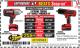 Harbor Freight Coupon EARTHQUAKE XT 20 VOLT CORDLESS EXTREME TORQUE 1/2" IMPACT WRENCH KIT Lot No. 63852/63537/64195 Expired: 1/31/18 - $239.99