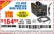 Harbor Freight Coupon 170 AMP MIG/FLUX WIRE FEED WELDER Lot No. 68885/61888 Expired: 4/1/15 - $164.99