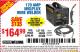 Harbor Freight Coupon 170 AMP MIG/FLUX WIRE FEED WELDER Lot No. 68885/61888 Expired: 6/15/15 - $164.99
