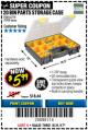 Harbor Freight Coupon 20 BIN PORTABLE PARTS STORAGE CASE Lot No. 62778/93928 Expired: 8/31/17 - $5.99