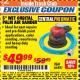 Harbor Freight ITC Coupon 5" WET ORBITAL PALM AIR SANDER Lot No. 66881 Expired: 4/30/18 - $49.99