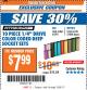 Harbor Freight ITC Coupon 10 PIECE 1/4" DRIVE COLOR CODED DEEP SOCKET SETS Lot No. 67865/61290/61298/67868 Expired: 8/29/17 - $7.99