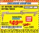 Harbor Freight ITC Coupon 18" OXYGEN ACETYLENE CUTTING TORCH  Lot No. 63329/96290 Expired: 9/30/17 - $49.99