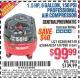 Harbor Freight Coupon 1.5 HP, 6 GALLON, 150 PSI PROFESSIONAL AIR COMPRESSOR Lot No. 62894/67696/62380/62511/68149 Expired: 11/28/15 - $99.99