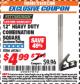 Harbor Freight ITC Coupon 12" HEAVY DUTY COMBINATION SQUARE Lot No. 69361 Expired: 9/30/17 - $4.99