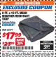 Harbor Freight ITC Coupon 8 FT. X 10 FT. MESH WEATHER RESISTANT TARP Lot No. 96943/60577 Expired: 3/31/18 - $17.99