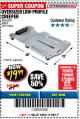 Harbor Freight Coupon OVERSIZED LOW-PROFILE CREEPER Lot No. 63371/63424/64169/63372 Expired: 11/30/17 - $19.99