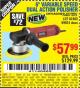 Harbor Freight Coupon BAUER 6" VARIABLE SPEED DUAL ACTION POLISHER Lot No. 69924/62862/64528/64529 Expired: 10/12/15 - $57.99