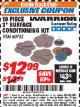 Harbor Freight ITC Coupon 19 PIECE 3" SURFACE CONDITIONING KIT Lot No. 60752 Expired: 11/30/17 - $12.99