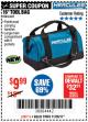 Harbor Freight Coupon HERCULES 16 IN. TOOL BAG Lot No. 63637 Expired: 11/26/17 - $9.99