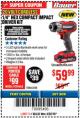 Harbor Freight Coupon BAUER 1/4" HEX COMPACT IMPACT DRIVER KIT Lot No. 63528/64755 Expired: 4/22/18 - $59.99