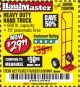 Harbor Freight Coupon HEAVY DUTY HAND TRUCK Lot No. 62775/3163/62776/62973/95061 Expired: 3/21/18 - $29.99