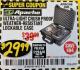 Harbor Freight Coupon APACHE 3800 WEATHERPROOF PROTECTIVE CASE Lot No. 63927 Expired: 2/28/18 - $29.99