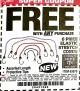 Harbor Freight FREE Coupon 6 PIECE ELASTIC STRETCH CORDS Lot No. 63979 Expired: 4/10/18 - FWP