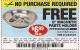 Harbor Freight FREE Coupon 6" MAGNETIC PARTS HOLDER Lot No. 659/61428/62512/97825 Expired: 1/2/15 - NPR