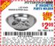 Harbor Freight Coupon 6" MAGNETIC PARTS HOLDER Lot No. 659/61428/62512/97825 Expired: 8/17/15 - $2.99