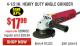 Harbor Freight Coupon 4-1/2" HEAVY DUTY ANGLE GRINDER Lot No. 91223/60372 Expired: 3/31/15 - $17.99