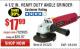 Harbor Freight Coupon 4-1/2" HEAVY DUTY ANGLE GRINDER Lot No. 91223/60372 Expired: 1/31/16 - $17.99