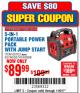 Harbor Freight Coupon 5-IN-1 PORTABLE POWER PACK Lot No. 60703/62747/63998/63746 Expired: 11/6/17 - $89.99