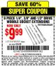 Harbor Freight Coupon 9 PIECE 1/4", 3/8", AND 1/2" DRIVE WOBBLE SOCKET EXTENSIONS Lot No. 67971/61278 Expired: 6/28/15 - $9.99