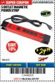 Harbor Freight Coupon 5 OUTLET MAGNETIC POWER STRIP Lot No. 63737 Expired: 3/31/18 - $24.99