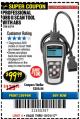 Harbor Freight Coupon OBD II & CAN SCAN TOOL WITH ABS Lot No. 60794 Expired: 10/31/17 - $99.99
