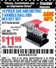 Harbor Freight Coupon 18 PIECE SAE AND METRIC T-HANDLE BALL END HEX KEY SET Lot No. 96645/62476/63166/63167 Expired: 3/21/15 - $11.99