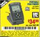 Harbor Freight Coupon PORTABLE FISH FINDER Lot No. 62675/94511 Expired: 11/1/15 - $34.99