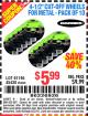 Harbor Freight Coupon WARRIOR 4-1/2" CUT-OFF WHEELS FOR METAL - PACK OF 10 Lot No. 61195/45430 Expired: 8/22/15 - $5.99