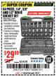 Harbor Freight Coupon 64 PIECE 1/4", 3/8", AND 1/2" SOCKET SET Lot No. 67995/69261/63461/63462 Expired: 7/9/17 - $29.99