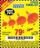 Harbor Freight Coupon 4 PIECE FUNNEL SET Lot No. 744/61941 Expired: 5/13/17 - $0.79