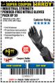 Harbor Freight Coupon 9 MIL POWDER-FREE NITRILE INDUSTRIAL GLOVE PACK OF 50 Lot No. 68510/61742/68511/61744/68512/61743 Expired: 10/31/17 - $9.99