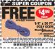 Harbor Freight FREE Coupon 1/4" X 50 FT. POLY ROPE Lot No. 90760/62450/62816 Expired: 7/31/16 - FWP