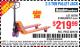 Harbor Freight Coupon 2.5 TON PALLET JACK Lot No. 68761/68760/61946 Expired: 6/27/15 - $219.99