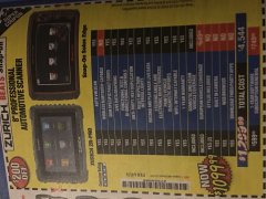 Harbor Freight Coupon ZURICH ZR-PRO PROFESSIONAL AUTO SCANNER Lot No. 64576 Expired: 5/31/19 - $109.99