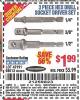 Harbor Freight Coupon 3 PIECE HEX DRILL SOCKET DRIVER SET Lot No. 63909/42191/63928/68513 Expired: 11/21/15 - $1.99