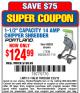 Harbor Freight Coupon 1-1/2" CAPACITY 14 AMP CHIPPER SHREDDER Lot No. 69293/61714 Expired: 2/23/15 - $124.99