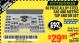 Harbor Freight Coupon 60 PIECE SAE AND METRIC TAP AND DIE SET Lot No. 60366/35407 Expired: 9/9/17 - $29.99