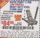 Harbor Freight Coupon RAPID PUMP 3 TON LOW PROFILE HEAVY DUTY STEEL FLOOR JACK Lot No. 64264/64266/64879/64881/61282/62326/61253 Expired: 5/1/16 - $84.99