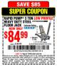 Harbor Freight Coupon RAPID PUMP 3 TON LOW PROFILE HEAVY DUTY STEEL FLOOR JACK Lot No. 64264/64266/64879/64881/61282/62326/61253 Expired: 2/21/16 - $84.99