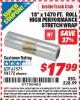 Harbor Freight ITC Coupon 18"  1470 FT. HIGH PERFORMANCE STRETCH WRAP Lot No. 61571/94172 Expired: 2/28/15 - $17.99