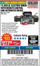 Harbor Freight Coupon 12,000 LB. ELECTRIC WINCH WITH REMOTE CONTROL AND AUTOMATIC BRAKE Lot No. 68142/61256/60813/61889 Expired: 11/22/17 - $277.99