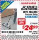 Harbor Freight ITC Coupon 22" MAGNETIC FLOOR SWEEPER WITH RELEASE Lot No. 98399 Expired: 5/31/15 - $24.99