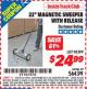 Harbor Freight ITC Coupon 22" MAGNETIC FLOOR SWEEPER WITH RELEASE Lot No. 98399 Expired: 1/31/16 - $24.99
